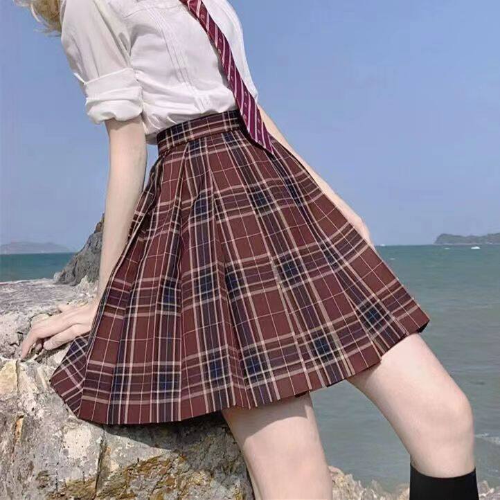 儿童百褶裙女春夏季半身裙短裙高