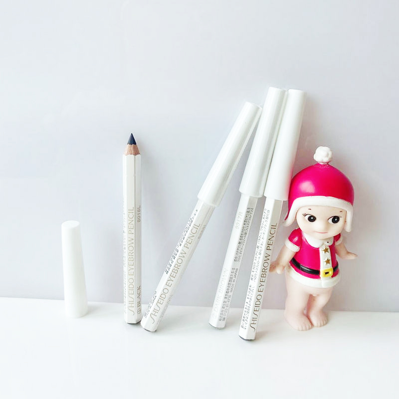 日本本土资生堂六角型眉笔不晕染