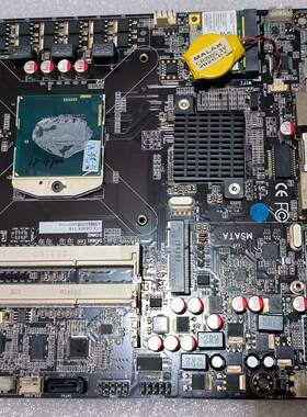 itx-g946x11b双内存卡槽 支持i3i5i7笔记本四代cpui7-4700mq