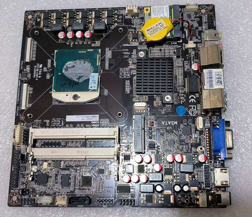 itx-g946x11b双内存卡槽 支持i3i5i7笔记本四代cpui7-4700mq