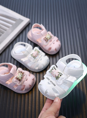 夏季休闲婴儿步前鞋/袜鞋