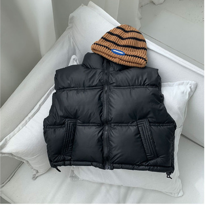 新款儿童羽绒马甲秋冬保暖