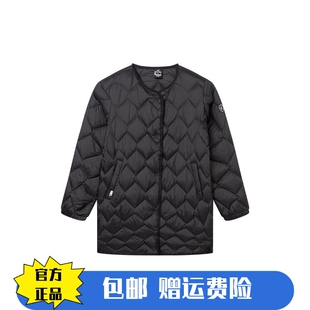 361°运动羽绒服女装24冬轻薄保暖外套大衣女子中长款羽绒服