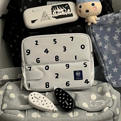 新品国誉SOUSOU联名Campus桌立式笔袋包中包多功能haco简约文具袋