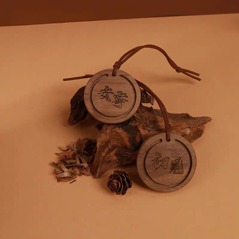 胡桃木香薰精油家用拓香器内衣柜香片扩香石挂件车载扩香木挂饰品,家居饰品,散香器,淘宝优惠券,粉丝福利购,淘宝优惠卷