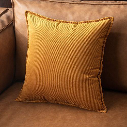灯芯绒抱枕靠枕床上靠背垫