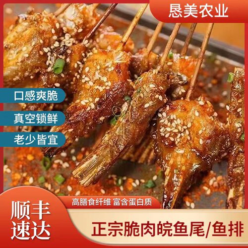 中山特产脆肉鱼尾火锅烧烤新鲜