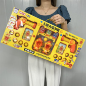 男孩玩具枪安全软弹亲子互动空气动力枪套装 大礼盒机构送礼幼儿园