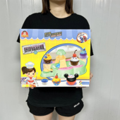 儿童彩泥面条机DIY橡皮泥冰淇淋手工黏土女孩玩具套装 培训班礼物