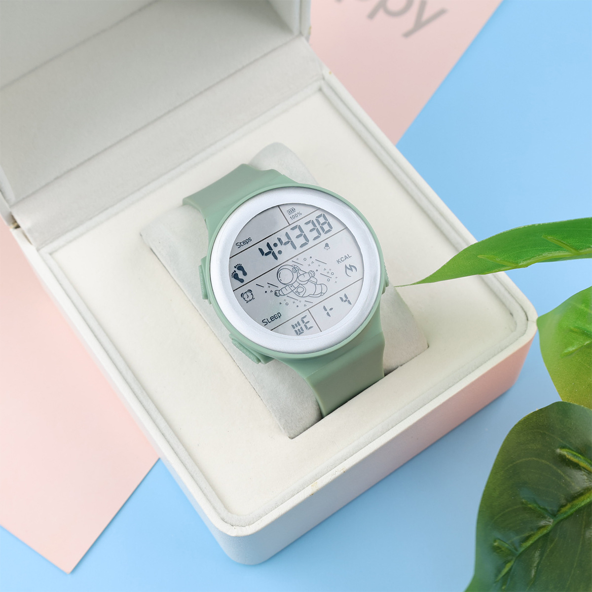 手表男女孩初高中学生考试炫酷黑科技智能跑步电子儿童手表