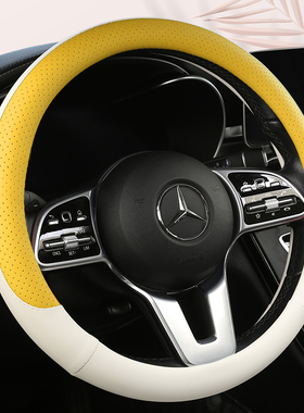 适用于比亚迪汉新能源秦DM-i宋pro宋MAXplus唐F3E5元方向盘套纳帕