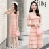 Mùa hè 2019 sản phẩm duy nhất của phụ nữ sẽ bán đầm thương hiệu Jingdong mua sắm trung tâm thương hiệu nấm đường phố váy váy - váy đầm
