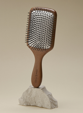 韩国now&than气垫梳气囊按摩梳子头部经络梳头皮按摩梳顺打结头发