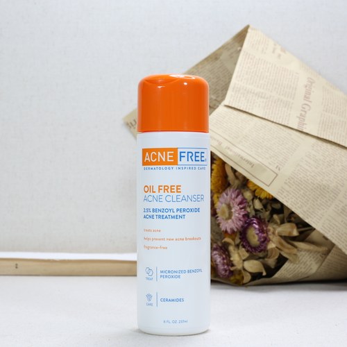 AcneFree粉刺低泡痘痘抑菌洗面奶