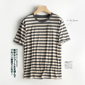 可外穿外出家居服睡衣上衣薄款 男士 宽松大码 T恤半袖 夏 莫代尔短袖