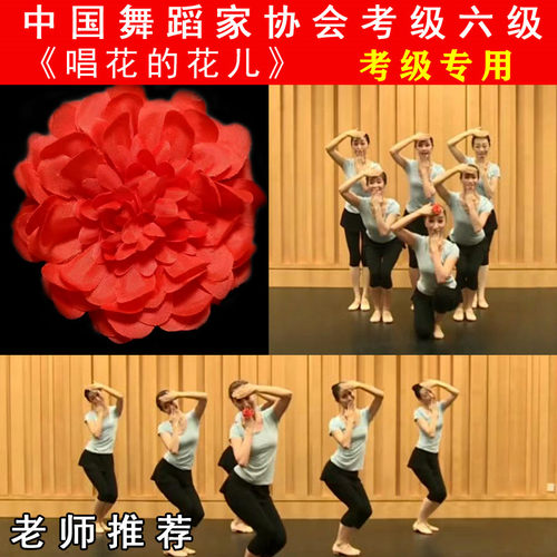儿童民族民间舞蹈考级道具手指花中国舞蹈家协会六级唱花儿的花儿