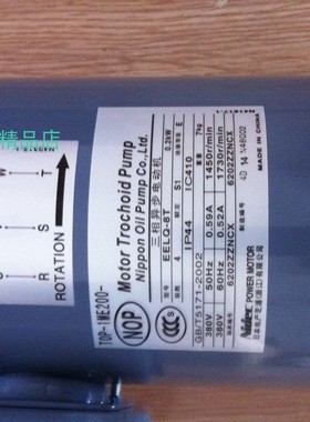TOP-JME200-13MAVB  EELQ-8T 0.2KW  日本NOP油泵电机  马达