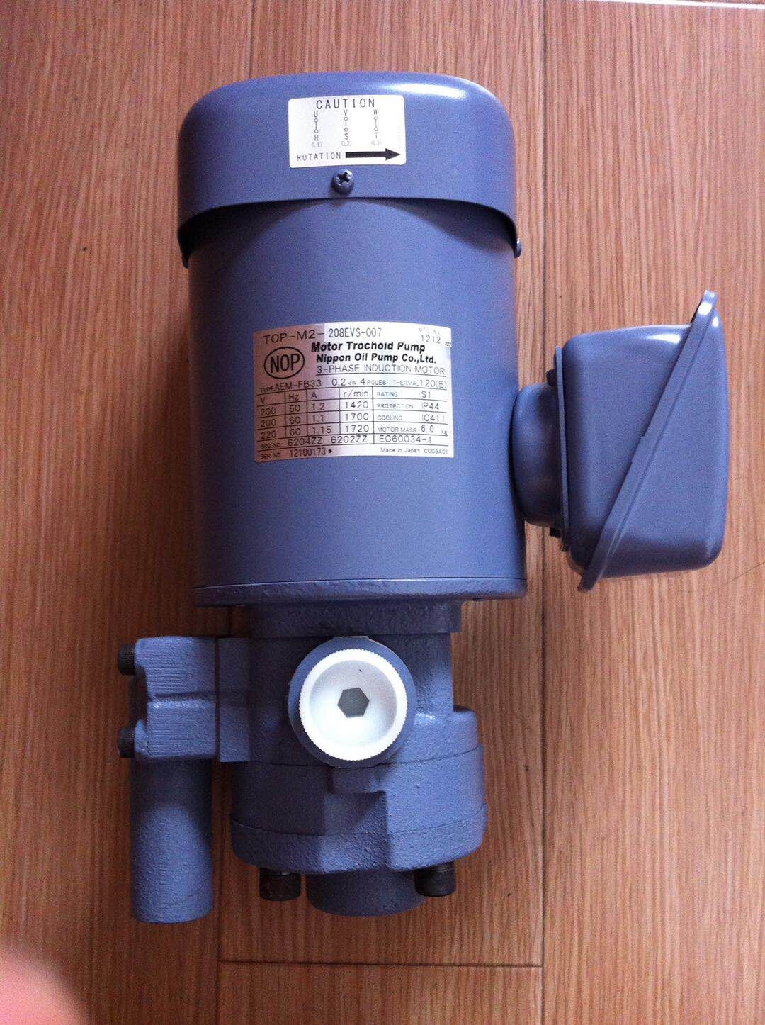 TOP-1RA-300 NOP油泵 TOP-M2-208EVS-008 TFO-K 0.2KW电机马达
