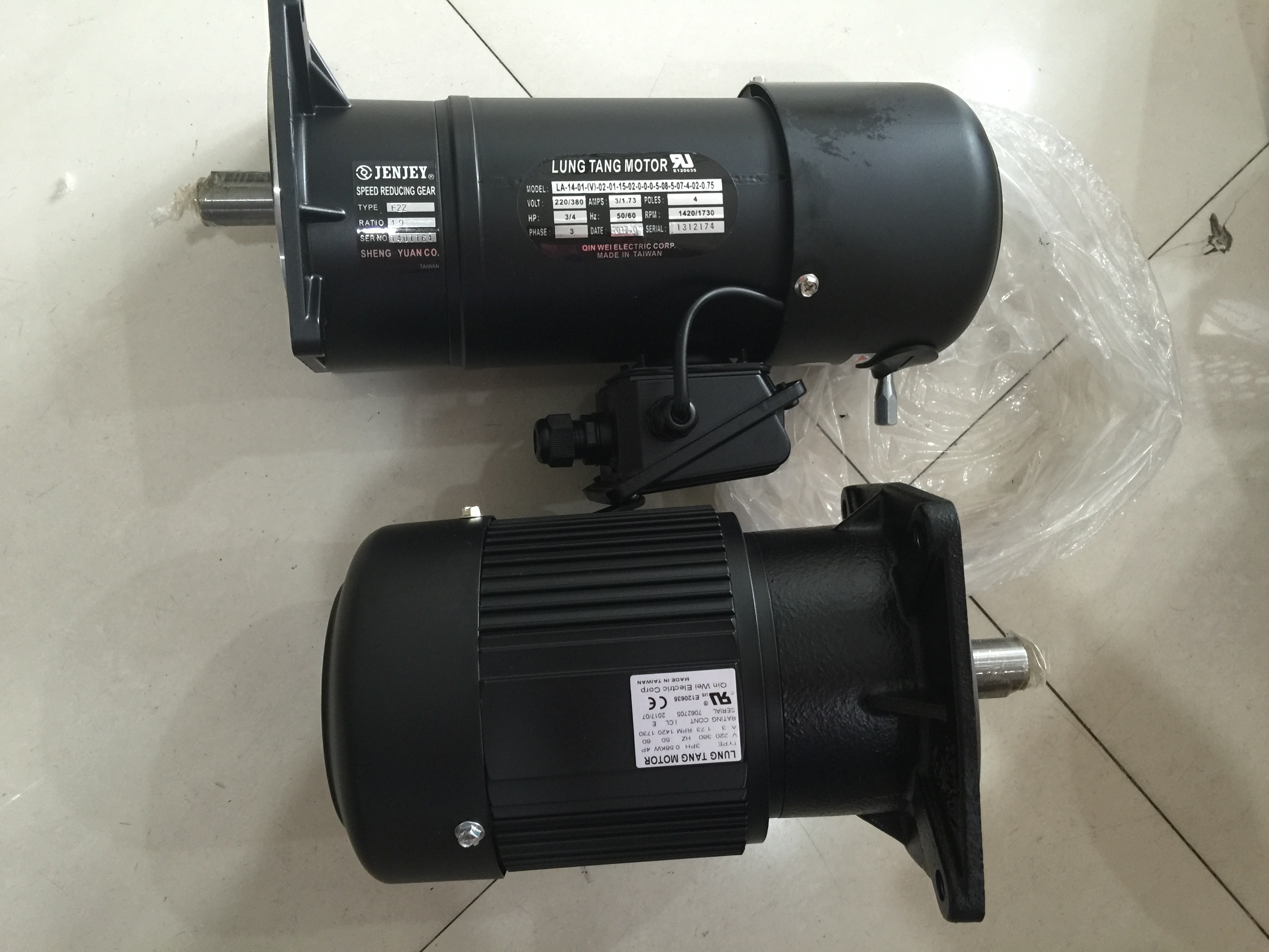 JENJEY刀臂电机SHENGYUAN