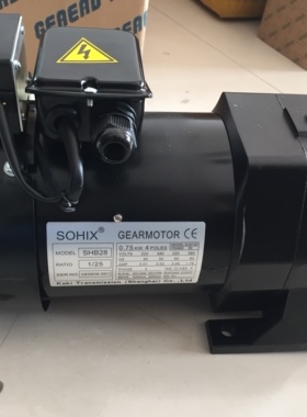 SOHIX刀库马达 SHB28 1/20 1/25 0.75KW   M3B407 G328 G329 电机