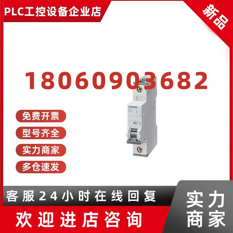 议价5SY6106-6CC西门子小型断路器230/400V 6kA1极B 6A 5SY61066C