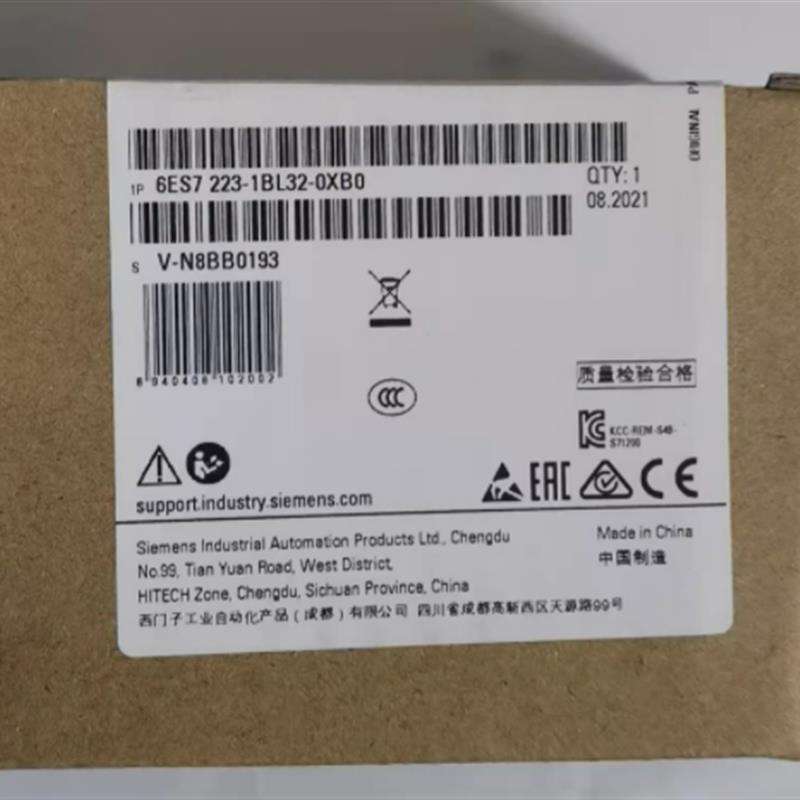 议价6ES72231BL321XB0西门子S7-1200数字输出模块6ES7223-1BL32-1