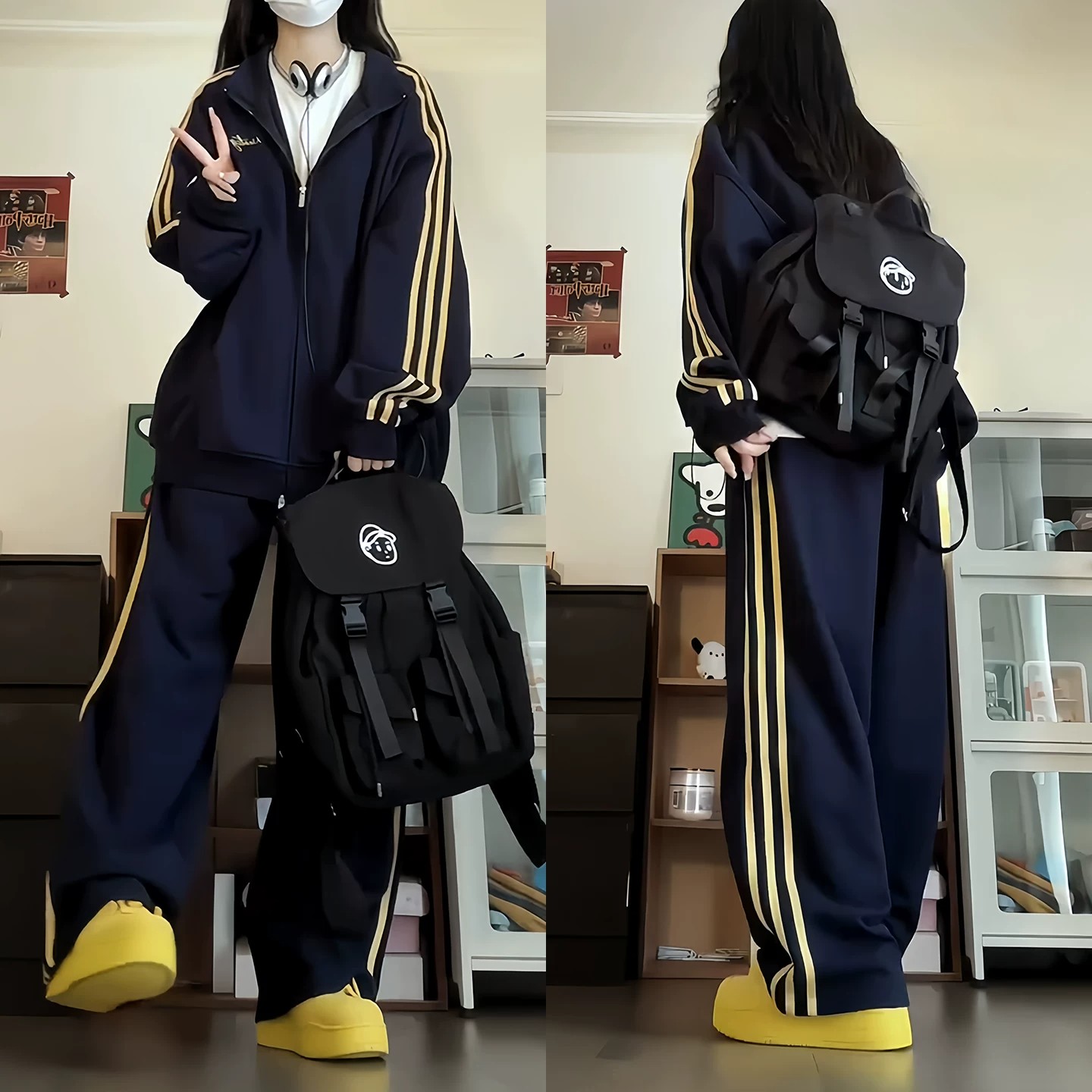 2026秋装女童洋气穿搭套装
