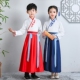 汉服男童幼儿园中国风演出服女孩古装 书童开笔礼三字经儿童国学服