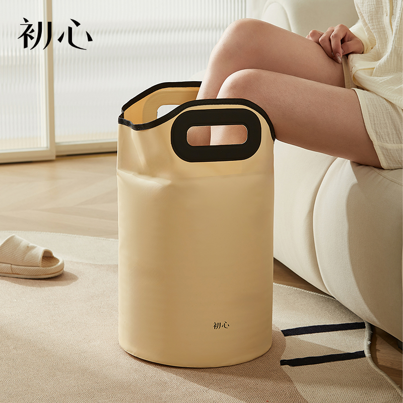 初心泡脚深桶保温按摩洗脚桶过小腿家用足浴桶便携式可折叠泡脚袋