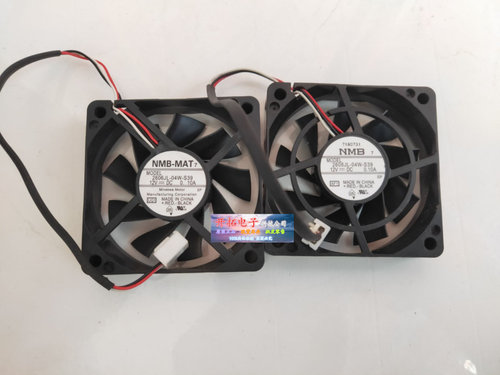 原装NMB 2606JL-04W-S39/S30 12V 0.10A 冰箱散热风扇3线