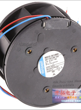 RER101-36/14NHH 德国进口 101*52MM 24V 全新原装直流离心风扇