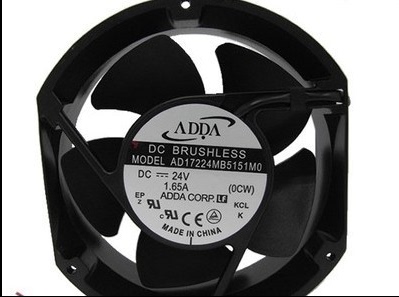 ADDA协禧AD17224HB/LB//UB/DB/MB5151MO 17251 24V变频器散热风扇