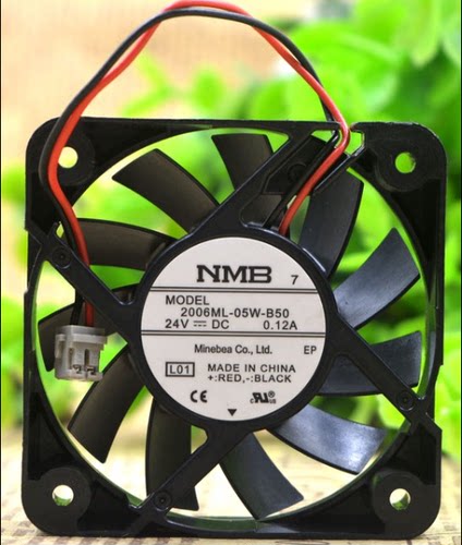全新正品NMB 2006ML-05W-B50 24V 0.12A 两线 5cm散热风扇设备