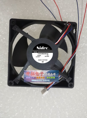 U12E12MS2AB3-57J23 12VDC 0.13A 12.5厘米冰箱冷冻冷藏散热风扇