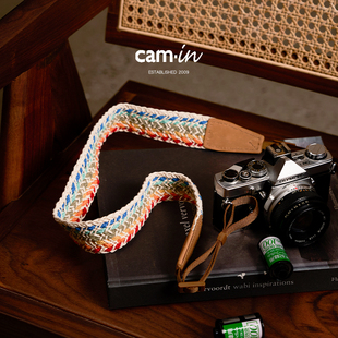 照相机背带 多彩编织单反数码 微单摄影肩带通用型cam8735 cam