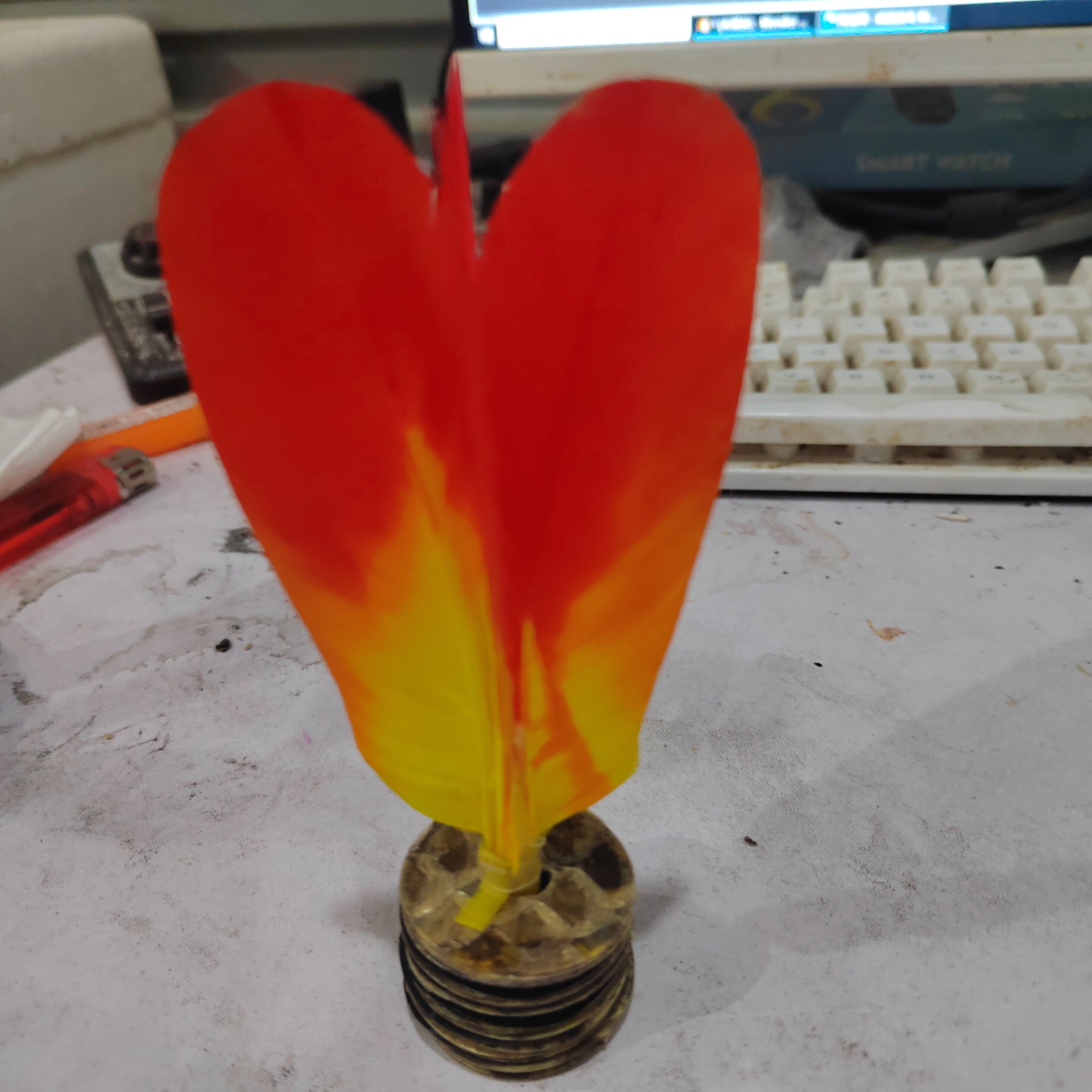 【见羽飞】全蛇皮毽南派花毽鸽毛毽毽子毽球，老鸽毛毽送毽杯