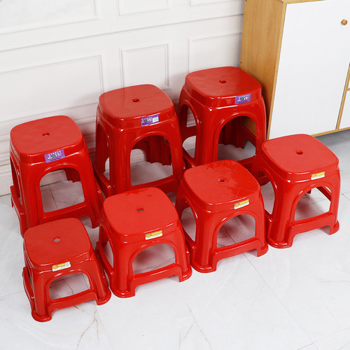 小凳子家用客厅小板凳换鞋凳矮凳儿童椅子加厚塑料凳子高凳茶几凳