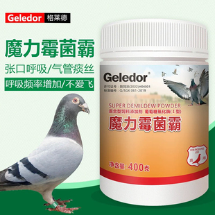 格莱德魔力霉菌霸鸽子鹦鹉饲料脱霉剂伴侣念珠菌鸽粮鸽食霉变真菌