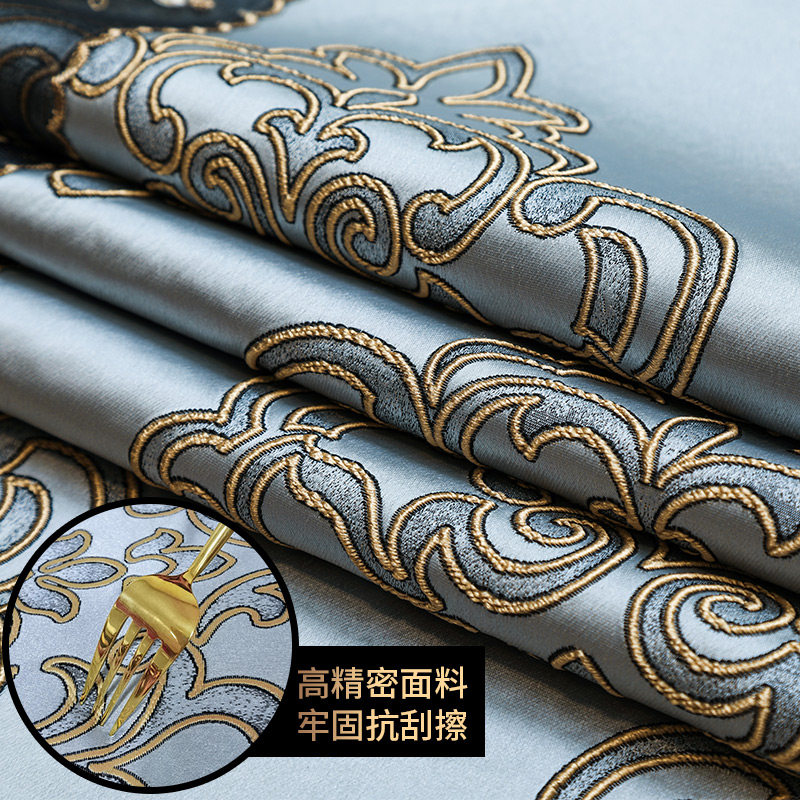 轻奢风沙发垫北欧简约四季通用防滑欧式高档奢华真皮沙发套罩秋冬