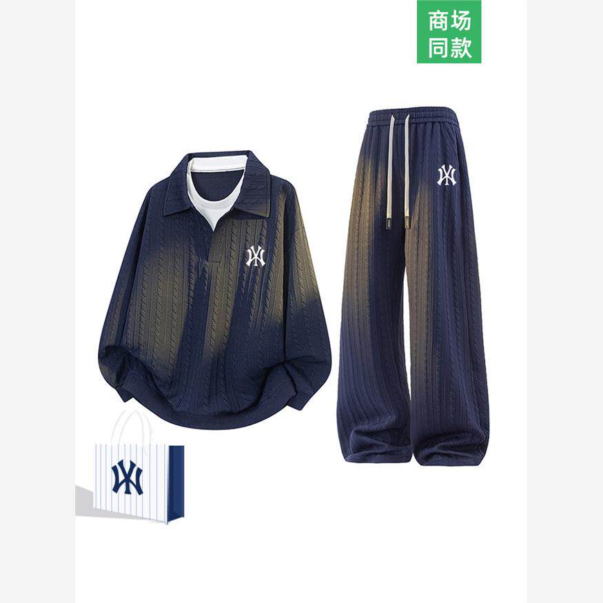 奥特莱斯POLO衫卫衣长裤套装卫衣