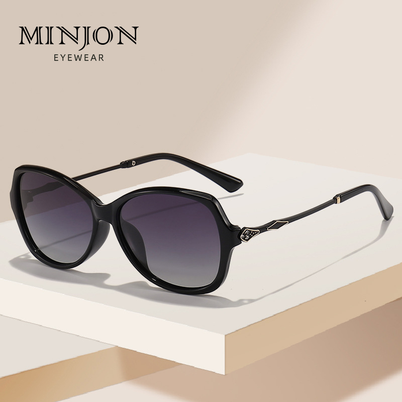 女士墨镜大猫眼高清偏光防紫外线太阳镜素颜显瘦个性潮流时尚眼镜