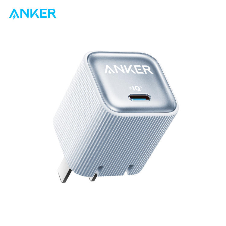ANKER安克安心充氮化镓35W充电器适用于苹果iPhone15-16ProMax手机快充插头15ProMax三星iPadPro通用PD快充头
