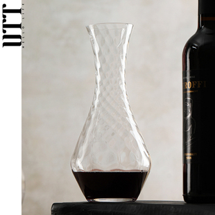 轻奢醒酒器红酒家用高级感水晶玻璃分酒器餐厅酒具醒酒壶倒酒神器