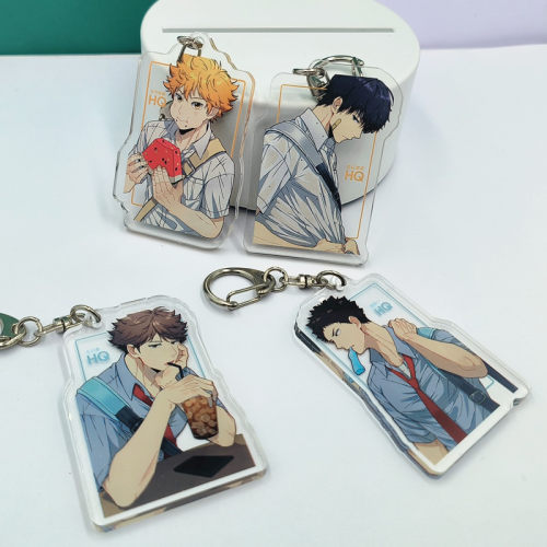 排球少年动漫日常生活钥匙扣挂件