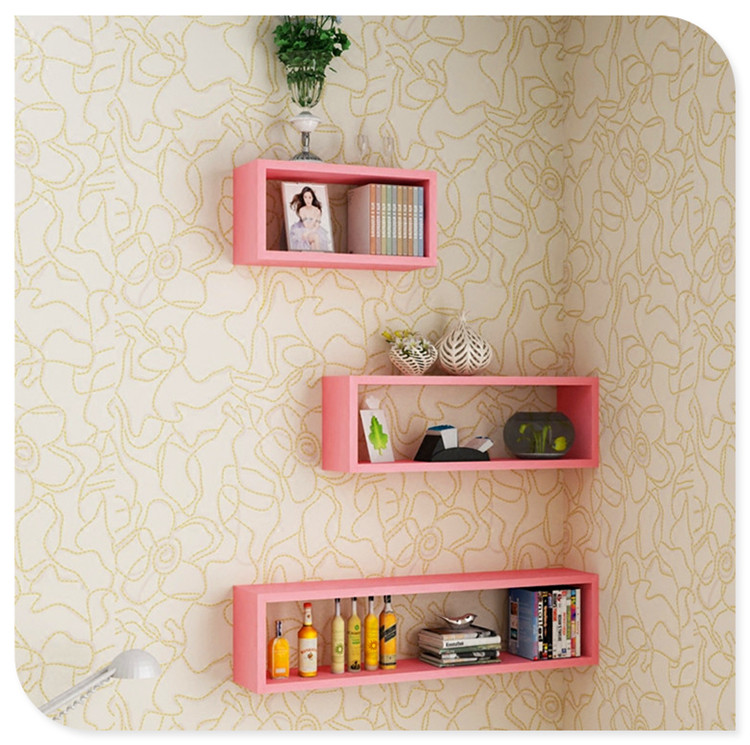壁柜墙上置物架壁挂墙架吊柜挂柜壁柜墙装饰隔板墙柜创意书架书柜