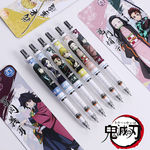 日本斑马ZEBRA鬼灭之刃限定DIY贴纸款自动铅笔不断芯学生富冈义勇