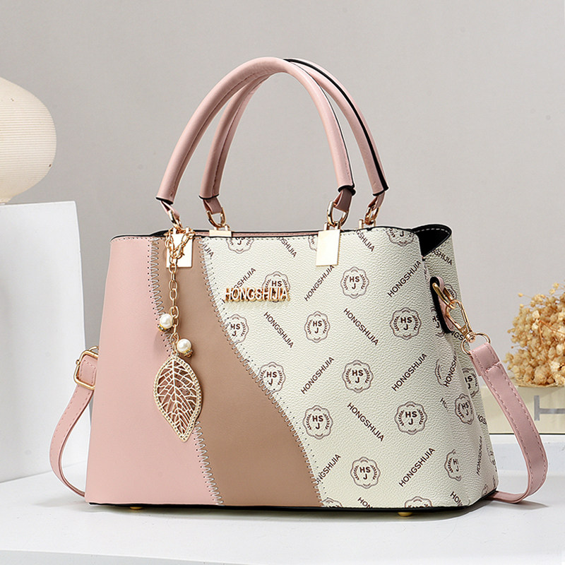 时尚印花女士包包2026新款轻奢大包手提包高级感大容量单肩斜挎包