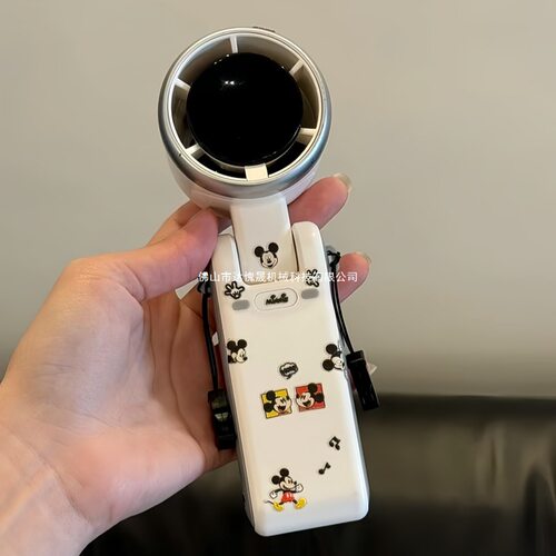 【清凉好物】卡通米奇手持小风扇便携式可挂脖超长续航手持小风扇