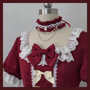 小物项圈边夹doll感洋装 夏款 展示页面勿拍 小公主op 小南风原创