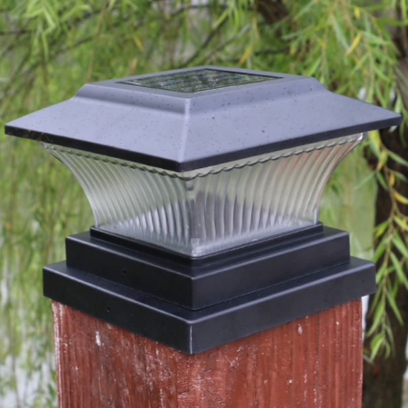 太阳能花园围栏景观防水柱头灯